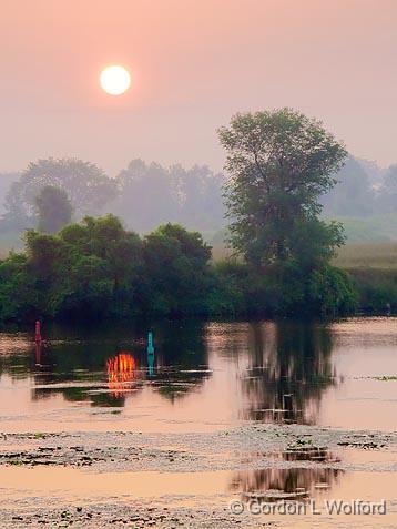 Rideau Canal Sunrise_20092.jpg - Rideau Canal Waterway photographed near Smiths Falls, Ontario, Canada.